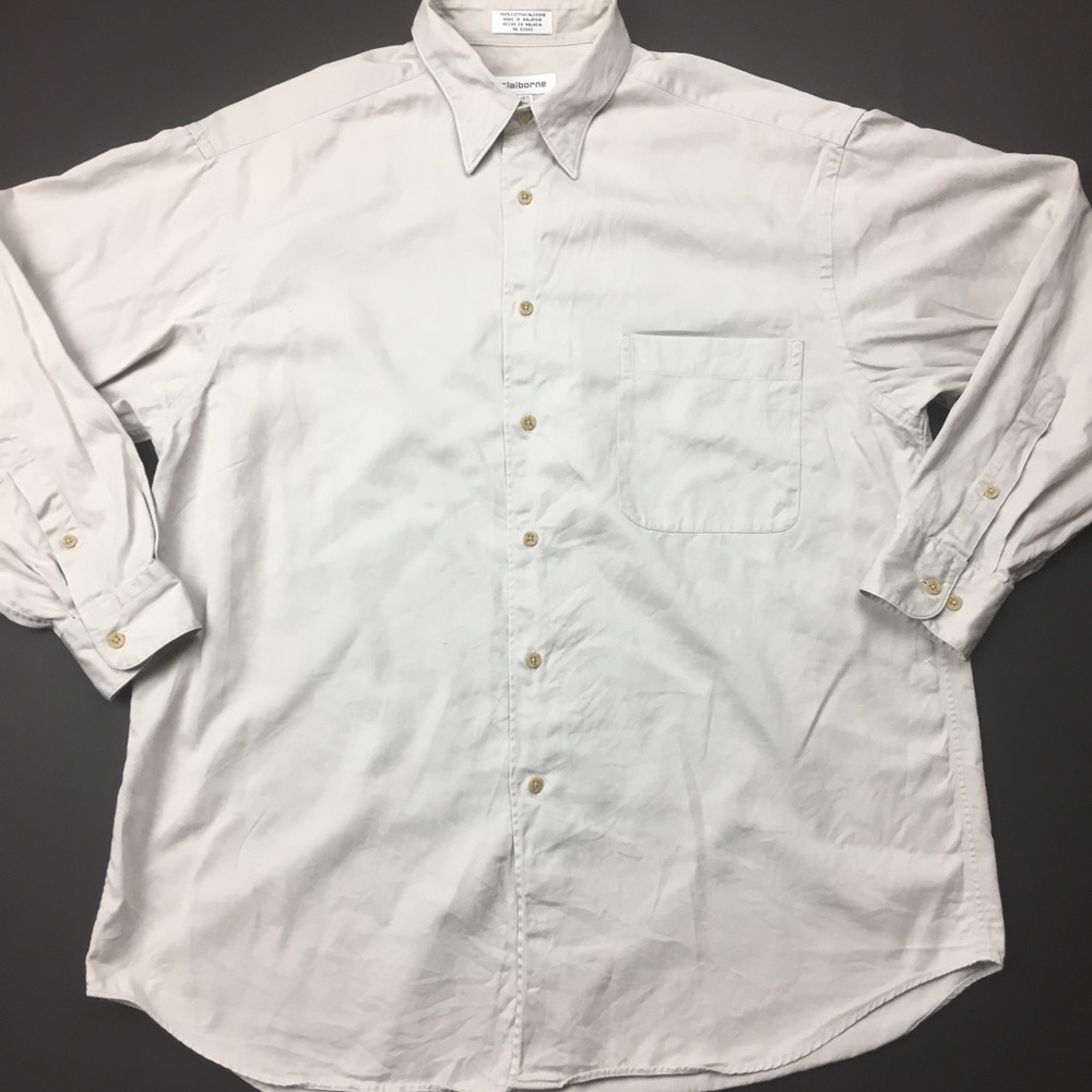 Claiborne Long Sleeve Button Down Shirt